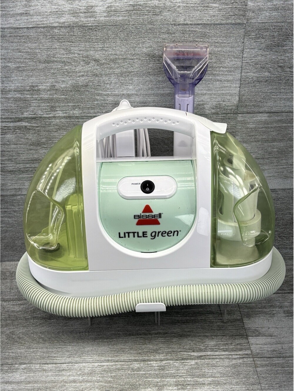 BISSELL Little Green Mini Portable Corded Spot Cleaner Green/White w/ Nozzle